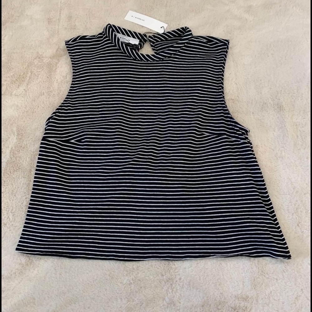 NWT Nicholas Jersey Twist Back Tank - Size 6